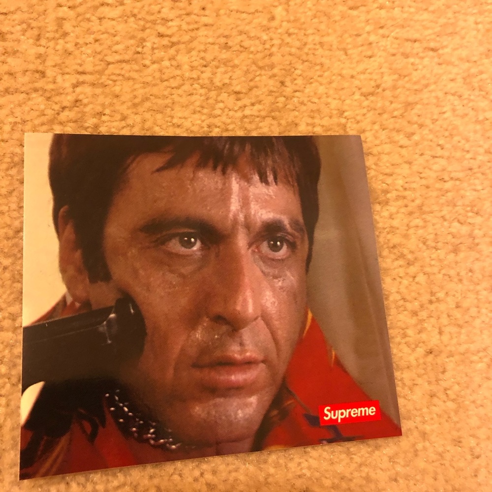 Rare Scarface Supreme Sticker